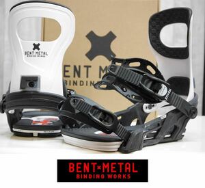 【新品】24 BENTMETAL BOLT - WHITE - S 正規品 保証付 スノーボード バインディング