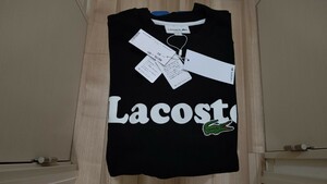 新品 未使用 タグ ラコステ ジャパン LACOSTE クルー トレーナー スウェツト ロゴ レア SH2173EL Crew Sweat ワニ プリント japan 日本