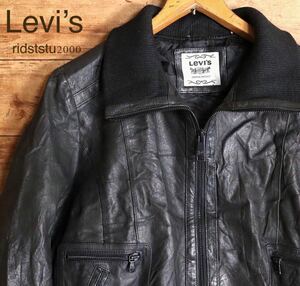 Levi’s リーバイス レザージャケット A-1ジャケット レザーファランジャケット 黒 ヴィンテージ/古着 希少ブラック 