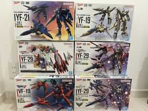 新品未開封！HG 1/100VF-19改 ファイヤーバルキリー YF-21 デュランダルバルキリー(マックス機)YF-29(早乙女アルト機)＋拡張セット YF-19