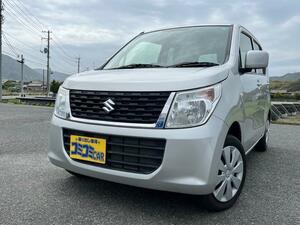 【諸費用コミ】:◆山口県発◆下関市◆格安車◆ 平成27年 スズキ ワゴンR FX オートエアコン 純正CDオーディオ