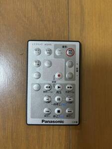 C 匿名配送 送料無料 即決 同梱可　美品　Panasonic パナソニック　ビデオカメラリモコン　VEQ1976