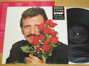 ◆◇RINGO STARR(リンゴ・スター)【STOP AND SMELL THE ROSES(バラの香りを)】英盤LP/RCALP 6022/ビートルズ関連◇◆