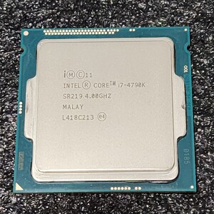 CPU Intel Core i7 4790K 4.0GHz 4コア8スレッド Haswell PCパーツ インテル 動作確認済み