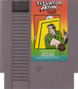 ★送料無料★北米版★ ファミコン エレベーターアクション Elevator Action NES