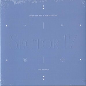 ◆未開封CD★『SEVENTEEN 4th Album Repackage ’SECTOR 17’ NEW HEIGHTS / セブンティーン』K-POP Circles CHEERS Domino★1円