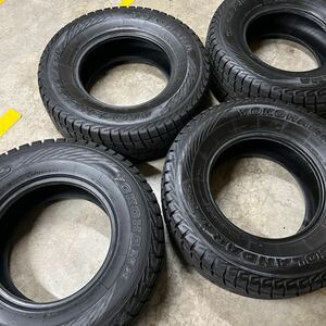 ヨコハマ ジオランダー　265/70R16 スタッドレスタイヤ 中古4本セット　ランクルパジェロ等　格安スタート