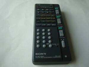 SONY CS/BS TUNER TV/VTR　リモコン RM-J121 PRE PROGRAMMED COMMANDER 美品 ＜送料200円＞