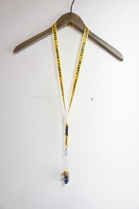 新品22SS EXAMPLY by EXAMPLE エグザンプル BB BEAR LANYARD 熊 ストラップ ネックレス 黒619M