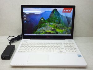 ☆1円☆第6世代☆富士通☆LIFEBOOK AH77/W☆Core i7 2.60GHz/8GB/1TB/BD/高解像度/無線/Bluetooth/タッチ/カメラ/Office/DtoD領域☆