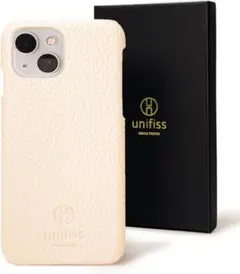 大人おしゃれに✨unifiss iPhone 13 用スマホケース**ホワイト