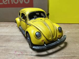 ブリキオブジェ フォルクスワーゲン タイプ1 オーバルウインド　 レトロ VW ビートル