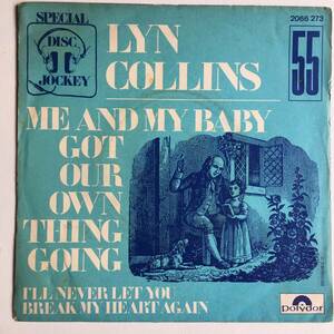 フランス盤 EP ● LYN COLLINS ● ME AND MY BABY GOT A GOOD THING GOING　JAMES BROWN