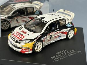 ビテス製　　プジョー　206 WRC 2000 年　　　1/43