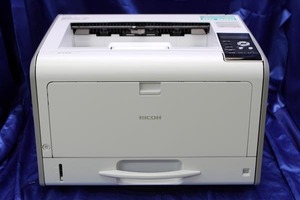 ★印刷枚数48744枚★ RICOH/リコー A3対応 モノクロレーザープリンター ★SP6420★　在1050Y