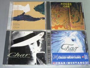 CD Char アルバム4枚セット PSYCHE/PSYCHE II/FLASHBACK MEMORIES/MUSTANG