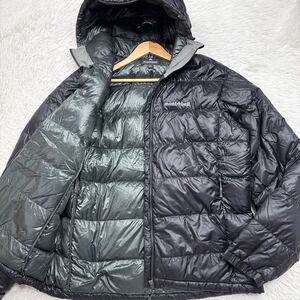 【美品Lサイズ!!!】montbell alpine down parka モンベル アルパイン ダウンパーカー ダウンジャケット 黒 ブラック メンズ アウトドア