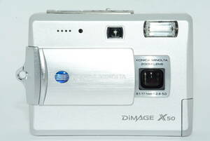 【外観特上級】KONICA MINOLTA コニカミノルタ DiMAGE X50 コンパクトデジタルカメラ　#s11927