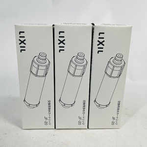 【未使用】LIXIL(リクシル) INAX オールインワン浄水栓 交換用浄水カートリッジ 3個入り JF-20(×3)