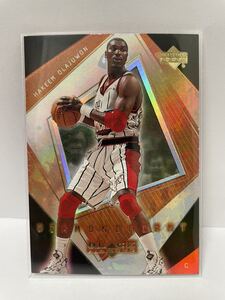 NBAカード　アキーム・オラジュワン　HAKEEM OLAJUWON BLACK DIAMOND DIAMOND MIGHT UPPER DECK 【DM6】