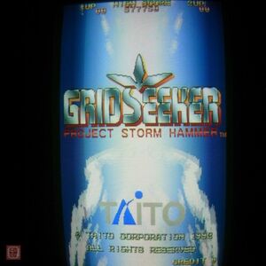 1円〜 タイトー/TAITO グリッドシーカー GRID SEEKER イン取帯純正 動作確認済【20