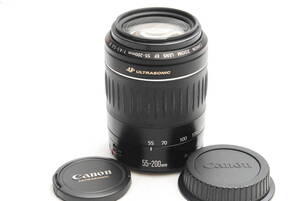 CANON ZOOM LENS EF 55-200mm1:4.5-5.6ⅡUSM (良品） 12-09-12