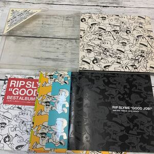 【中古品】希少 RIP SLYME 全員 サイン入 CD GOOD JOB! WPZL-30034 初回盤 ベストアルバム リップスライム