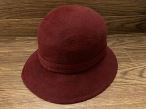 ●maxim マキシン フェルトハット （57cm） 帽子 ウール