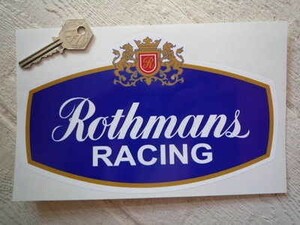 ◆送料無料◆ 海外 Rothmans Racing ロスマンズ 300mm ステッカー