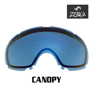 当店オリジナル オークリー キャノピー 交換レンズ OAKLEY ゴーグル スキー スノボ スノーゴーグル CANOPY ZERO製