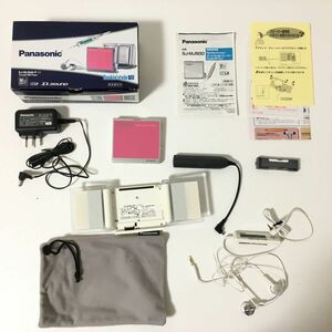 ★現状品★Panasonic パナソニック ポータブルMDプレーヤー SJ-MJ500-P ピンク