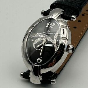 1円〜 999本限定 BIJOU MONTRE ビジュモントレ 7520T ダイヤ レディース 腕時計 QZ 純正ベルト 純正ダイヤモンド クォーツ 不動品