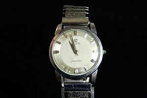 12.OMEGA オメガ シーマスター 1956年頃 オートマチック 自動巻き ヴィンテージ シルバーカラー Seamaster 腕時計 メンズ腕時計