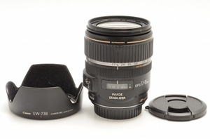 【 美品 】Canon キャノン EF-S 17-85mm F4-5.6 IS USM MACRO フード付き★マクロ機能付き★①６T240