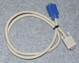 VGA モニタ ディスプレイ ケーブル D-sub15pin 1m