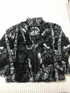 レア Supreme Saint Michael Fleece Jacket XL Black シュプリーム フリース ジャケット