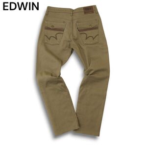 EDWIN エドウィン TGF503 WILD FIRE★ 防風 防寒 裏起毛 ストレッチ デニム パンツ ジーンズ Sz.33　メンズ 日本製 バイク　A4B05778_B#Q