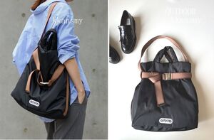 今季U by SPICK&SPANスピック＆スパン別注OUTDOORアウトドア*Puilting 2way Toteトートバッグ