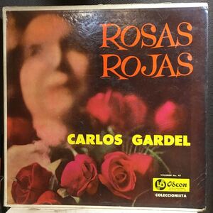 LP★アルゼンチン盤オリジナル!!レア!! CARLOS GARDEL/ROSAS ROJAS LDS 822 カルロス・ガルデル タンゴ