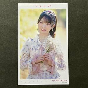 山内瑞葵　AKB48 カラコンウインク　生写真　チェキ風　1枚　1 検索)ピンポン