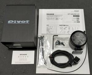 PIVOT/ピポット GT GAUGE-60 ブースト計 Φ60 OBDタイプ [品番 GOB]