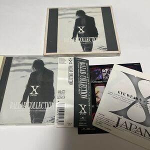 X JAPAN バラードコレクション CD YOSHIKI TAIJI Toshl hide PATA Heath sugizo xjapan エックス ジャパメタ CDアルバム