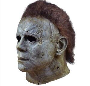  新入荷 ホマスクラー Michael myers コマスプレ スク コスチューム コスチューホラー ム ホラー 仮面 フルヘッド ラテックスマスク