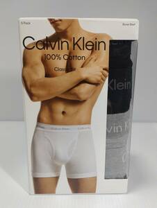 【新品・未使用】USA購入 Calvin Klein Boxer Brief 5pc Msize Black/Gray/White カルバン・クライン ボクサーブリーフ5枚セット