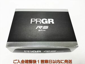 【1円】未使用品 ゴルフ PRGR プロギア RS SPIN ホワイト ゴルフボール 1ダース G02-158tm/F3
