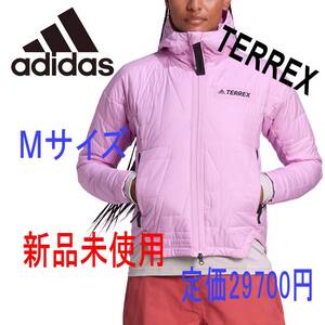 新品未使用◆送料無料(レディースM)adidas アディダスTERREX MYSHELTER PRIMA ピンク テレックス ジャケット 中綿ジャンパー