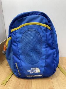 送料無料S85737 THE NORTH FACE ザノースフェイス キッズリュック バックパック 青 ブルー 子供用 寸法約 高さ34cm