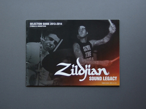 【カタログのみ】Zildjian 2013-2014 SELECTION GUIDE CYMBALS & DRUMSTICKS 検 YAMAHA ジルジャン ドラム シンバル ドラムスティック 