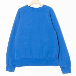 THE SHINZONE シンゾーン サイズFO COMMON SWEATSHIRT コモンスウェットシャツ 裏起毛 綿アクリル 青/ブルー レディース 秋冬 シンプル