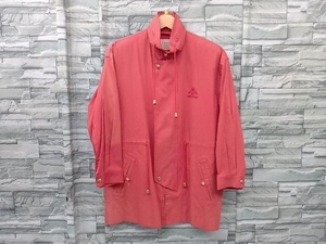 Burberrys/ジャケット/白タグ/古着/90s/バーバリーズ/Vintage/ジップアップ/収納可能フード付き/レディース/サイズ 7/レッド/S